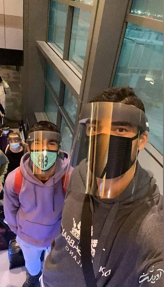 استتار امیر عابدزاده و طارمی در فرودگاه!/عکس